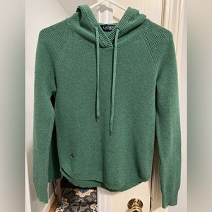 Ralph Lauren Waffle Knit Hooded Sweater